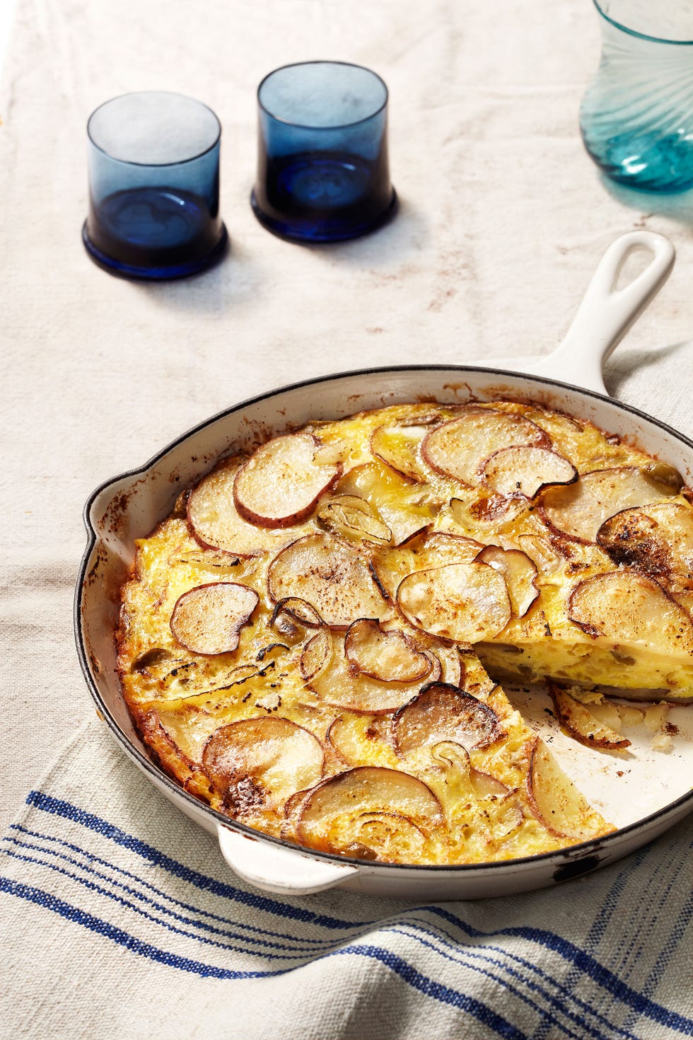 spanish tortilla with manchego and green olives spanish tortilla with manchego and green olives