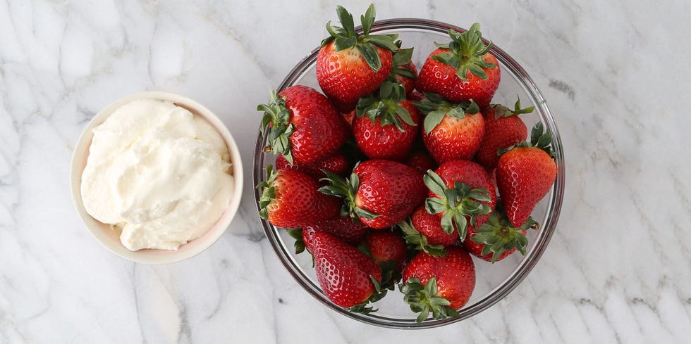 strawberries and cream