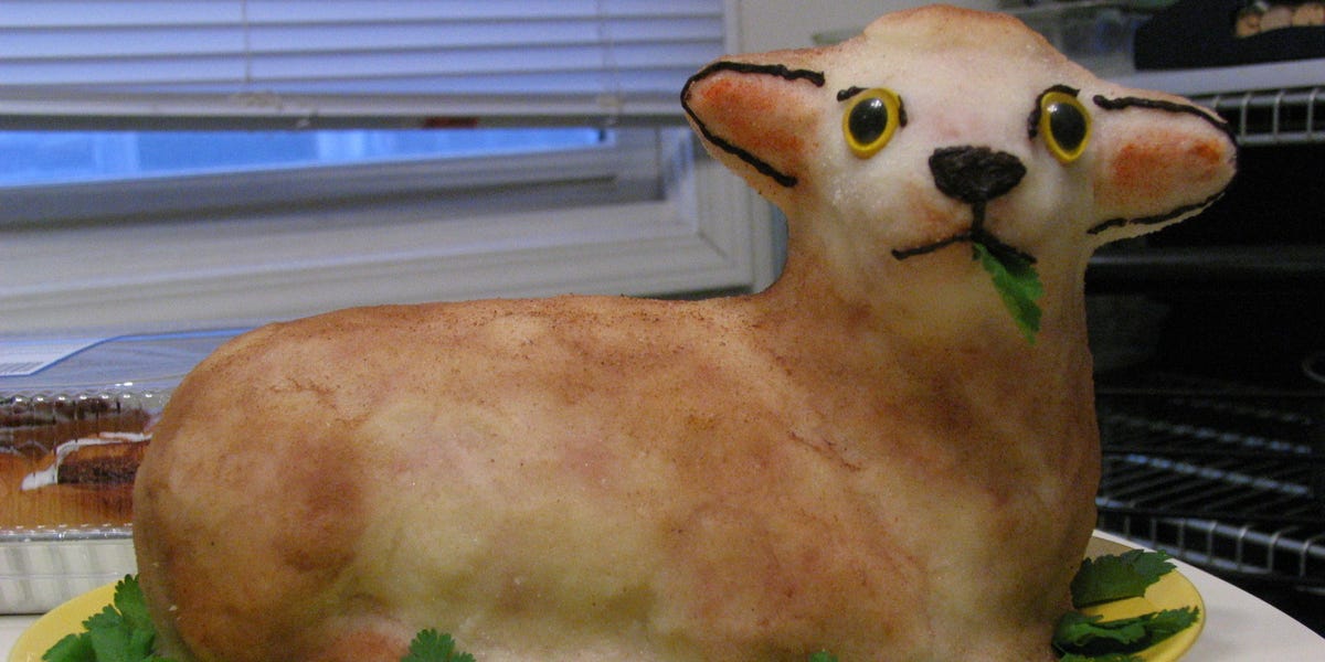 Lamb Cakes - Easter Cakes