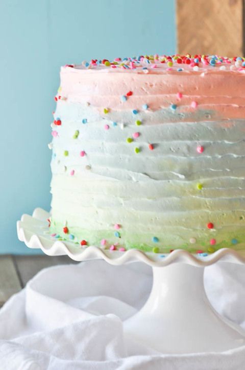 Ombre Cake (Smooth Finish) – BakeAvenue