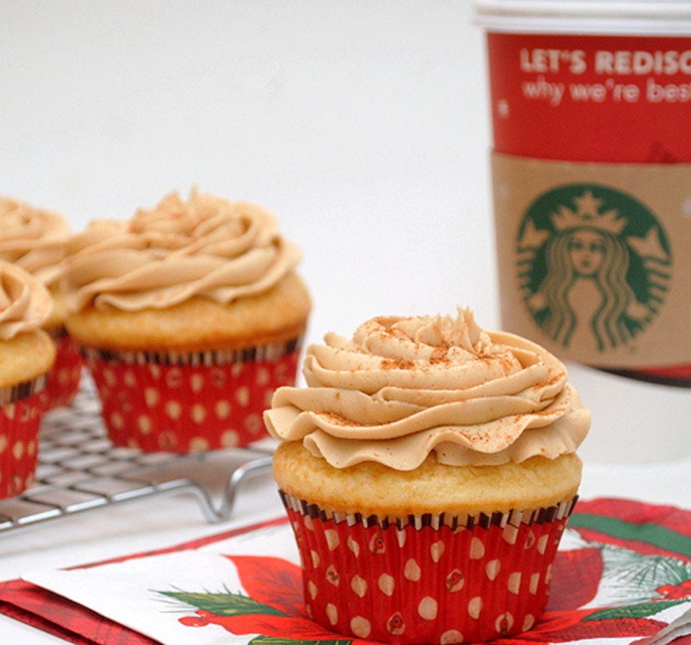 Tis always the season to be jolly.

<strong>Get the recipe from <a href="http://insidebrucrewlife.com/2011/12/eggnog-latte-cupcakes/">Inside Bru Crew Life</a>.</strong>