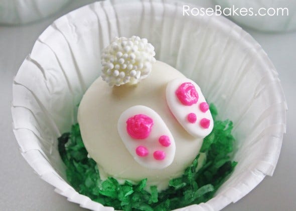 Bunny Tail Cake Balls
