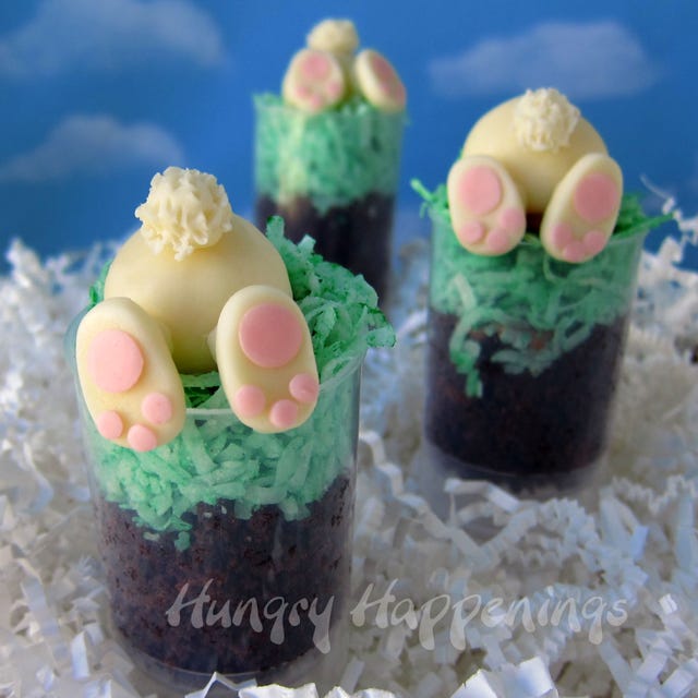 Down the Rabbit Hole Push Up Treats