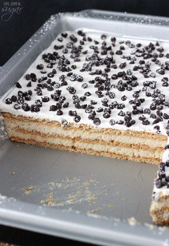 cannoli icebox cake