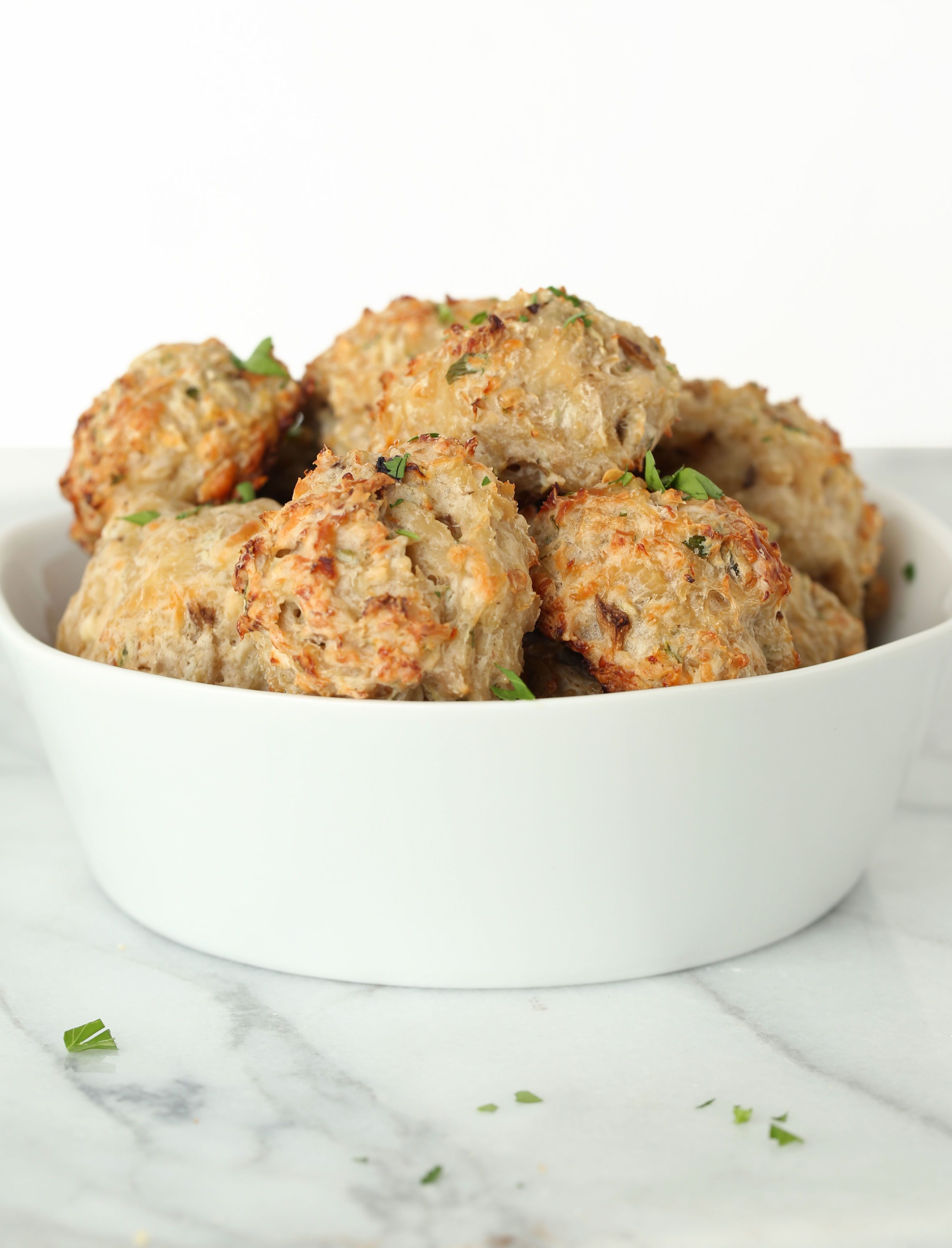 Baked Chicken Meatballs Recipe   Gallery 1427914595 Delish Bisquick 0602 