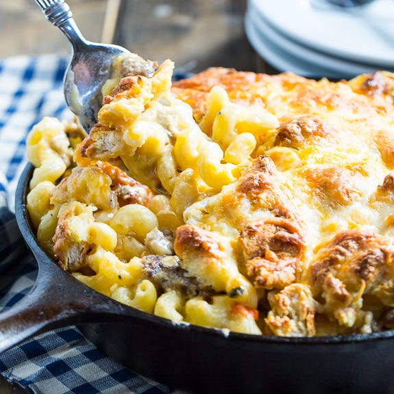 Breakfast Mac and Cheese