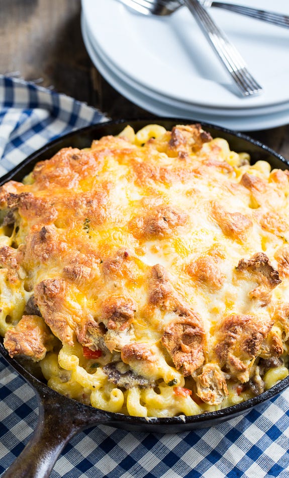 Breakfast Mac and Cheese