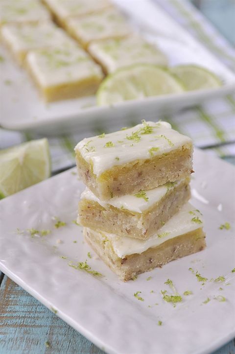 <p>These layered bars are bursting with powerful lime flavor.</p>
<p>Get the recipe at <a target="_blank" href="http://www.yourhomebasedmom.com/the-best-key-lime-bars/">Your Home Based Mom</a>.</p>
