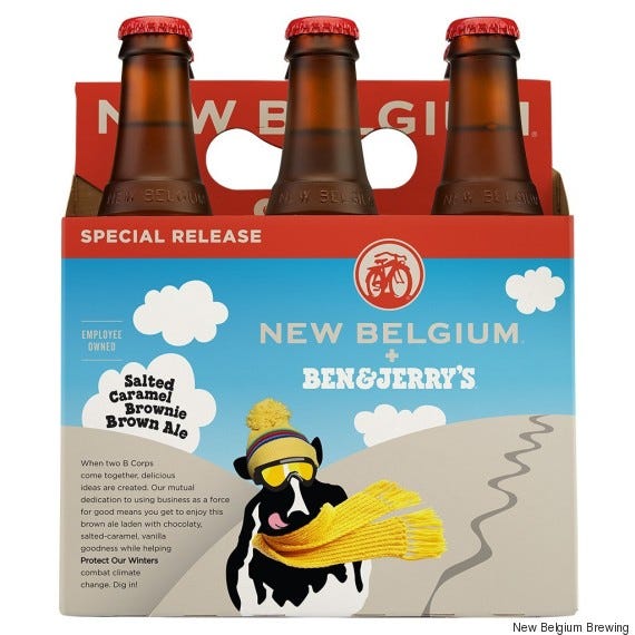 Ben & Jerry's Ice Cream Beer - New Belgium