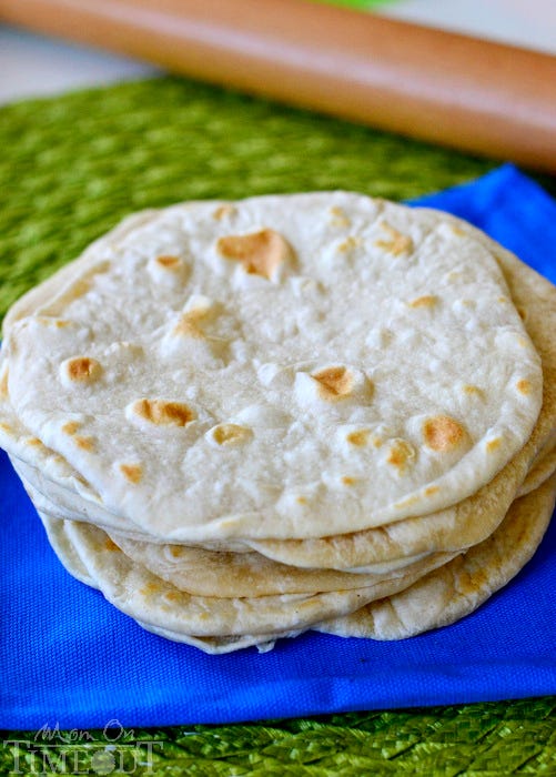 flour tortillas
