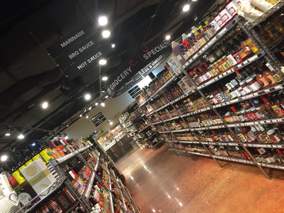 barbecue aisle