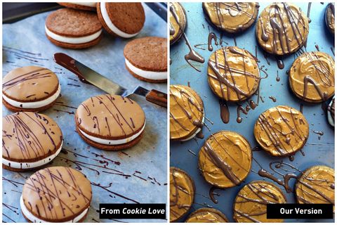 cookie love side by side