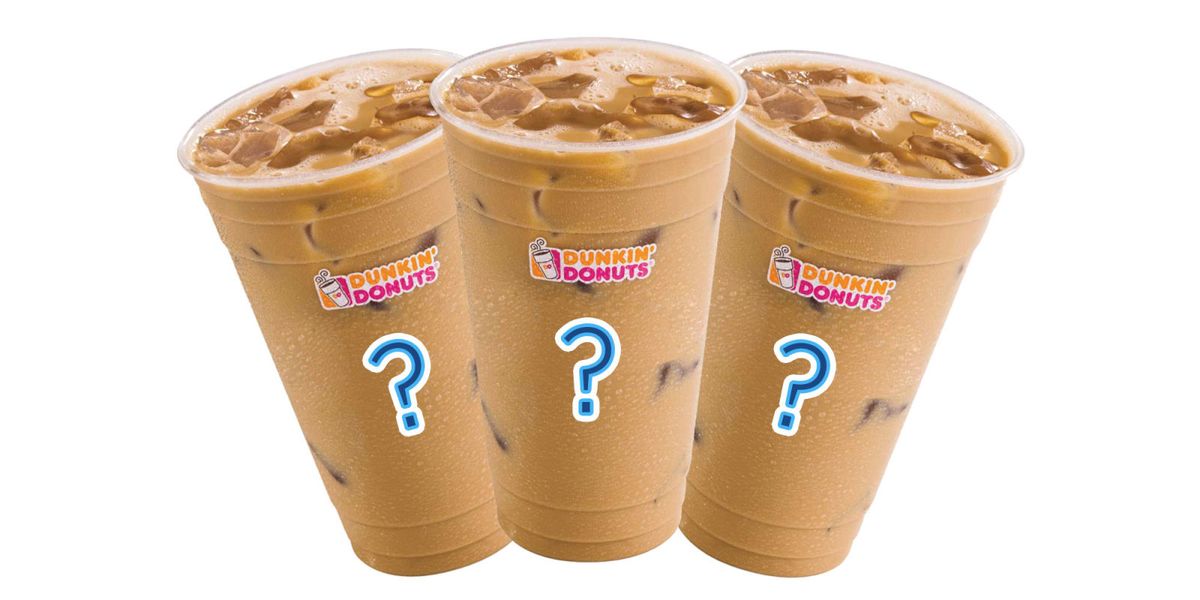 Dunkin' Donuts Iced Coffee Flavors, Ranked