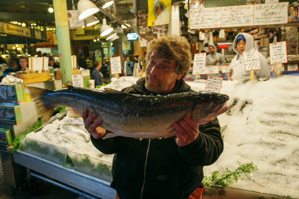 Salmon at Pike Place