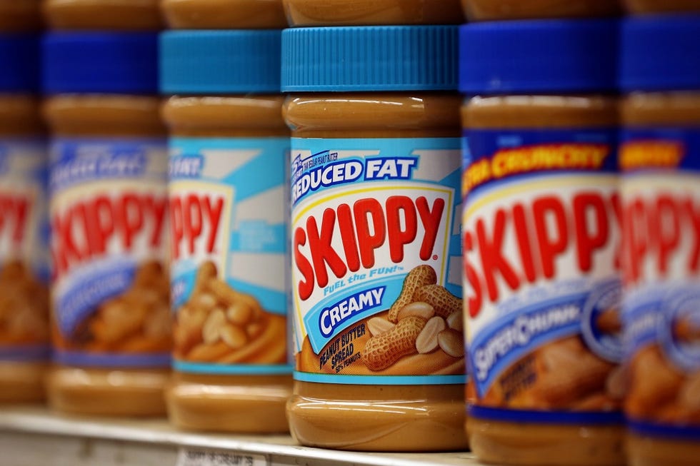 Reduced-Fat Peanut Butter - Foods That Are Not That Healthy