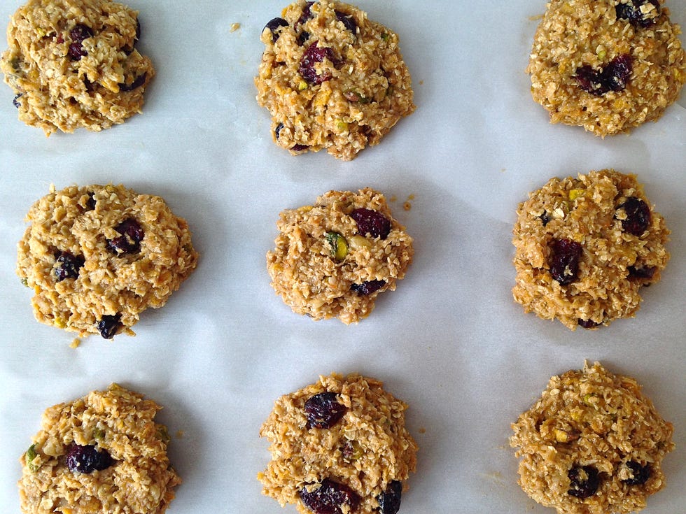 Breakfast Cookies raw