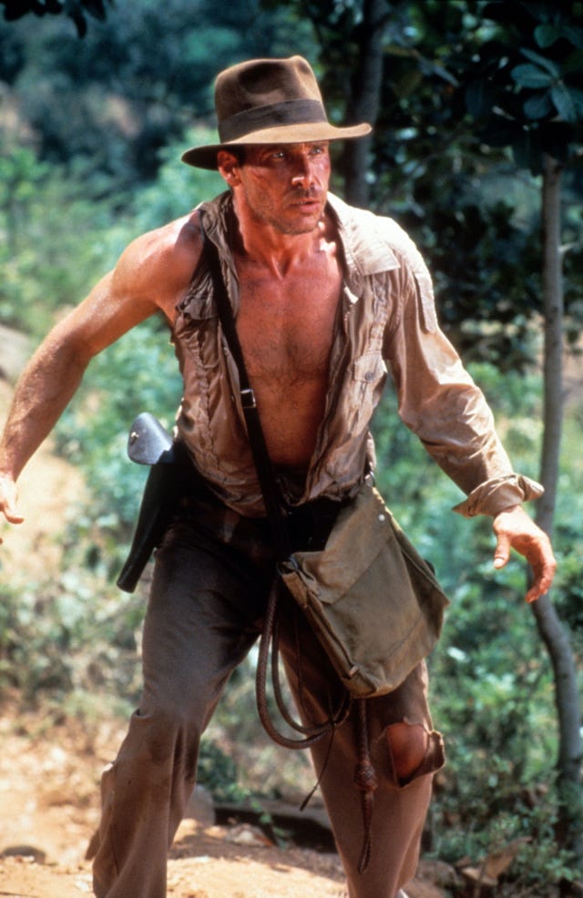 Harrison Ford as Indiana Jones