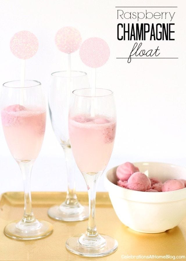 raspberry-champagne-float