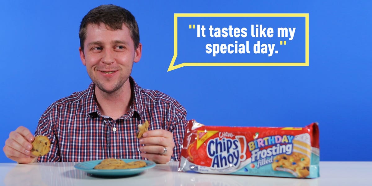 preview for Delish or Not Delish: Birthday Frosting Chips Ahoy