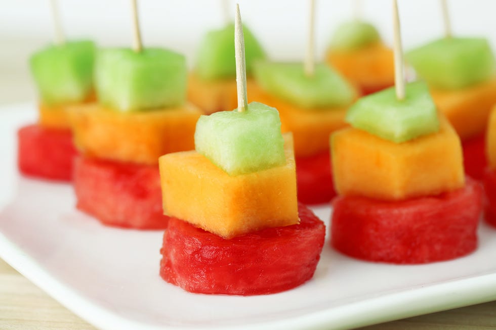 Delish - Boozy Fruit Kabobs - Watermelon Vodka