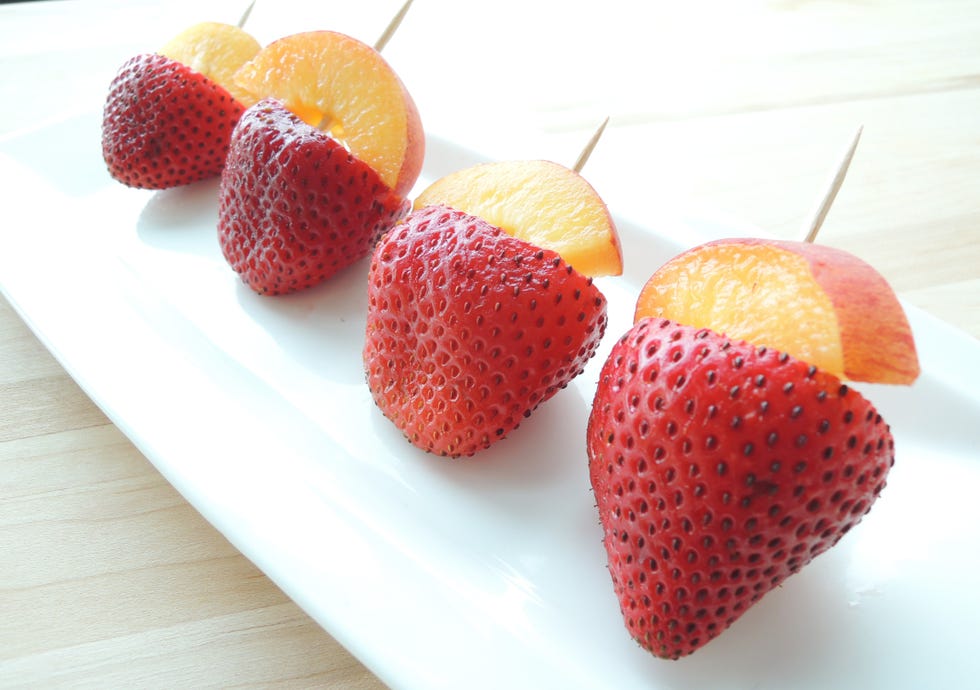 Delish - Booze-Infused Fruit - Strawberries and Champagne