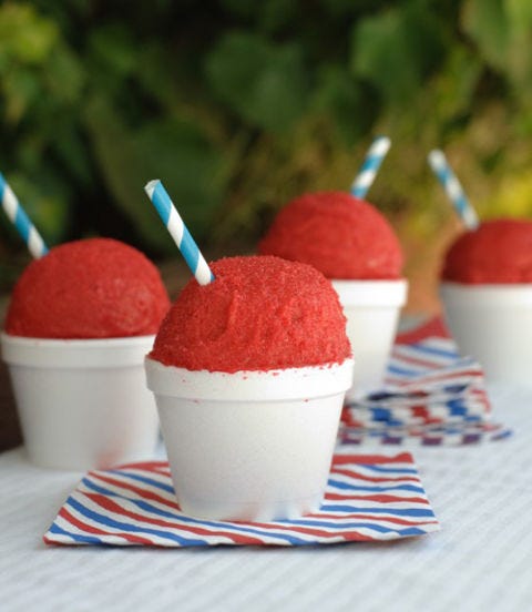Food, Ingredient, Dessert, Cuisine, Sweetness, Frozen dessert, Italian ice, Colorfulness, Carmine, Cone, 