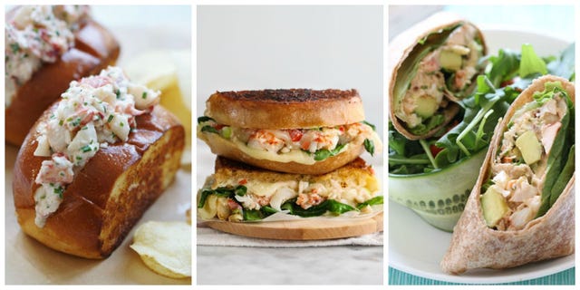Delish - Lobster Rolls Collage