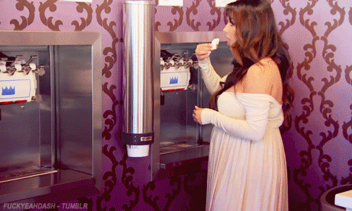 Shoulder, Dress, Formal wear, Purple, Gown, One-piece garment, Bridal clothing, Major appliance, Refrigerator, Long hair, 