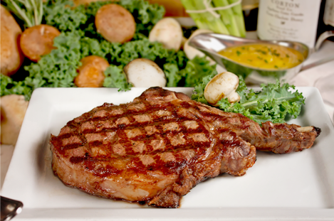 Dish, Food, Cuisine, Pork chop, Pork steak, Ingredient, Steak, Meat, Meat chop, Rib eye steak, 