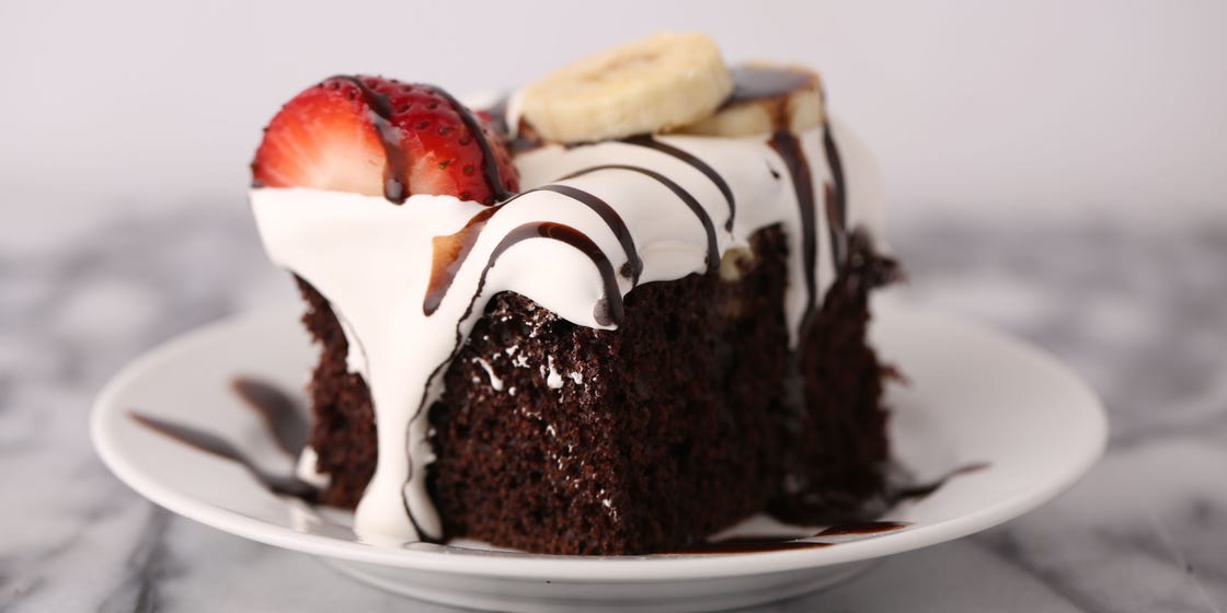 Hot Fudge Sundae Poke Cake Recipe