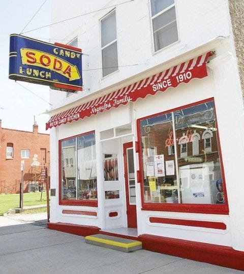 Old Fashioned Ice Cream Shops - America Soda Fountains