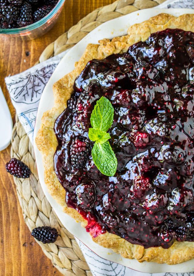 Easy Blackberry Pie Recipes Fresh Blackberry Pie Filling Ideas— 