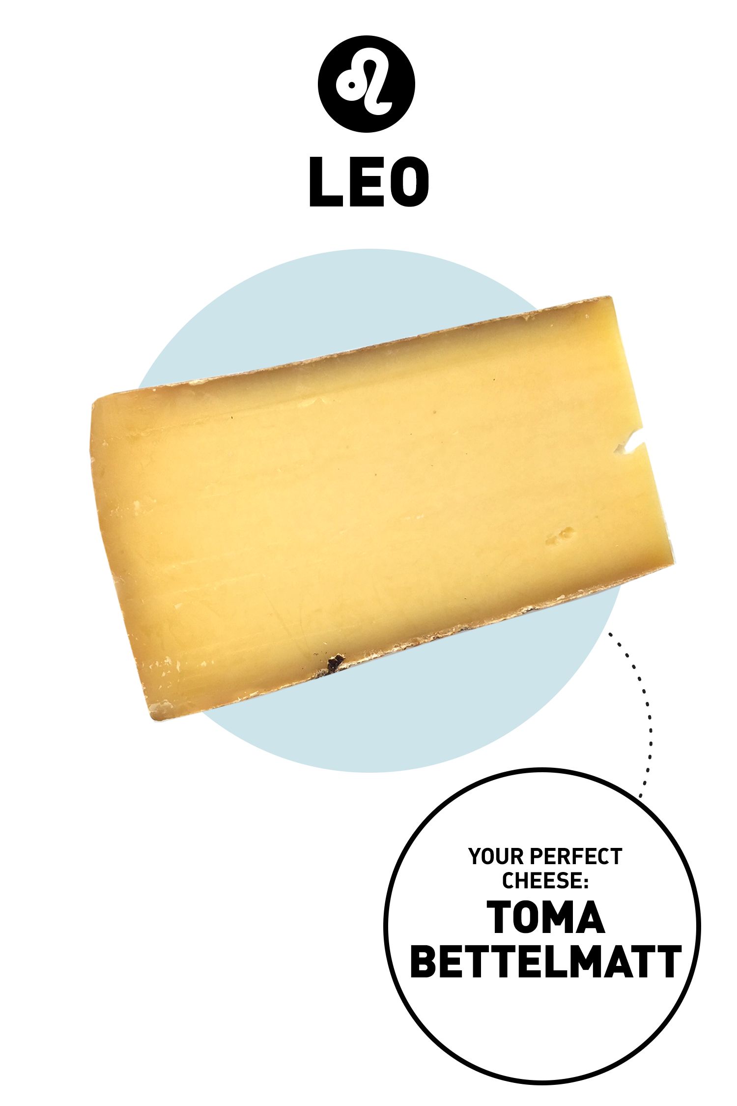 The Right Cheese for Your Sign