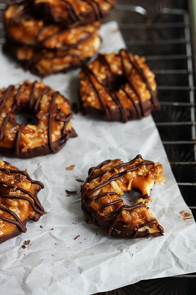 Homemade Samoas