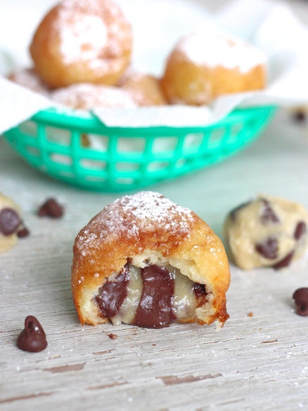 Delish-friedcookiedough
