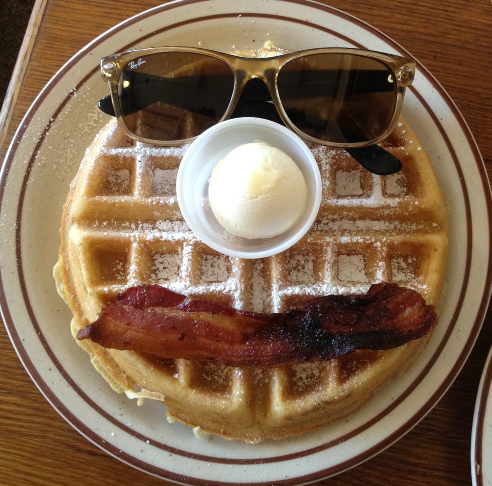 Foods That Help You Live Longer - Bacon Smiley Face