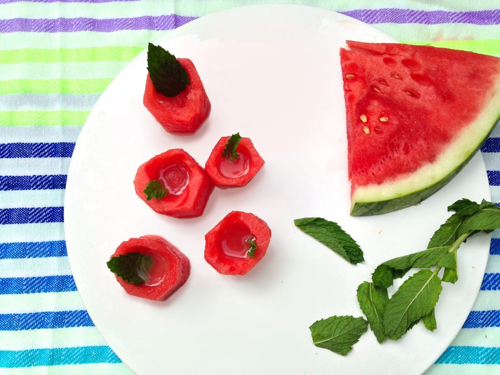 watermelon shot glasses