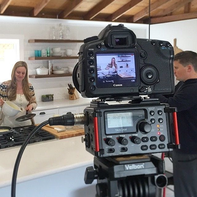 Against All Grain's Danielle Walker Films in Her Kitchen
