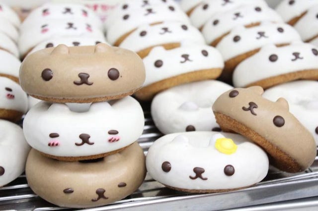 Japanese Donuts That Look Like Kittens
