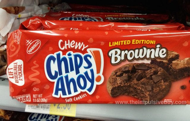 Chips Ahoy Brownie Cookies