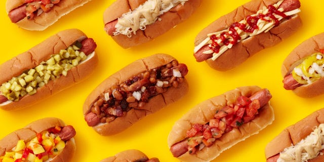 Food, Cuisine, Dish, Fast food, Ingredient, Finger food, Hot dog, Sandwich, Junk food, Produce, 
