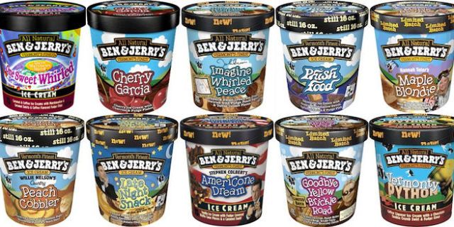 Ben and jerry's icecream can 2025 to color