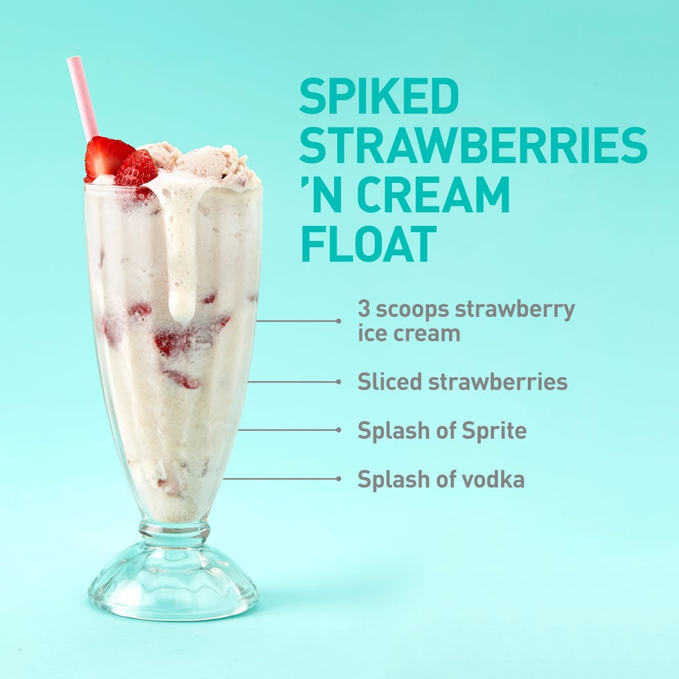 Boozy floats