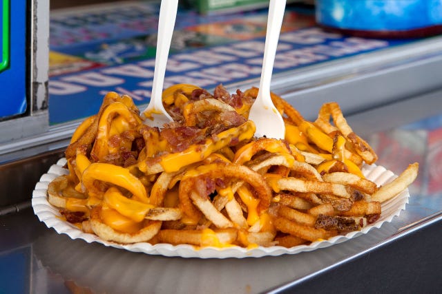 Chili Cheese Fries from Wild Bill's Curly Fries