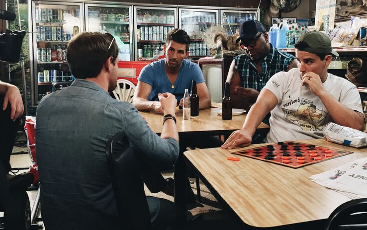 Jake Owen on Set of His Music Video
