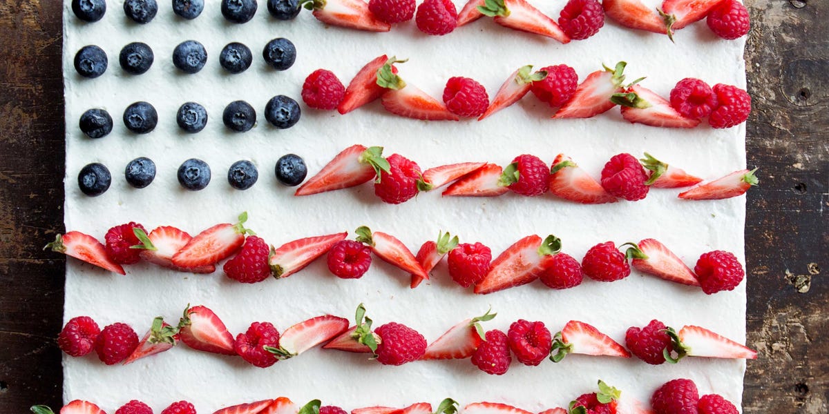 Flag Cake