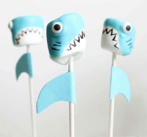 Delish - Shark Week Pops