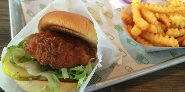 Delish - Shake Shack Chicken Sandwich