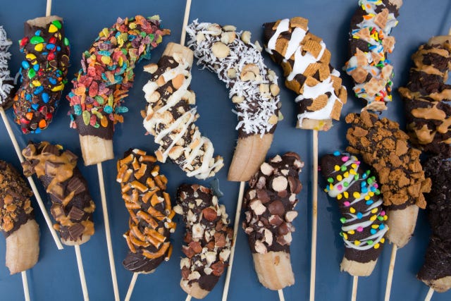 Chocolate-Covered Bananas