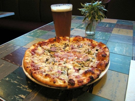 Central Cinema Pizza - Movie Theatre Food